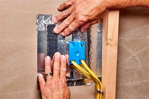 electrical wall outlet box and insulation|how to insulate electrical outlet.